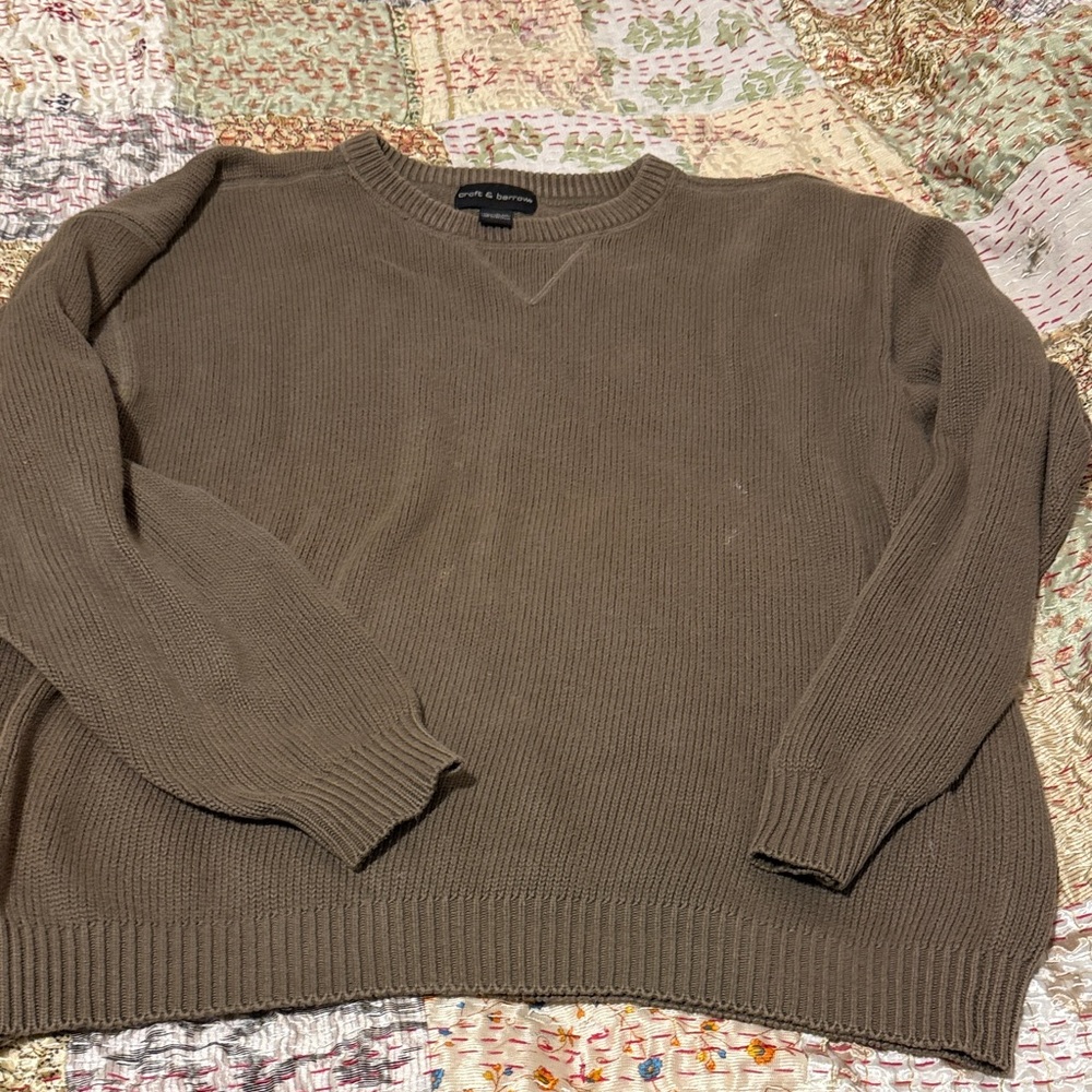 Croft & Barrow cotton sweater